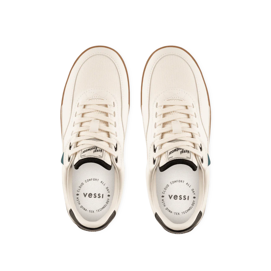 Women's Courtside Classic - Off-White/Black - Image 6